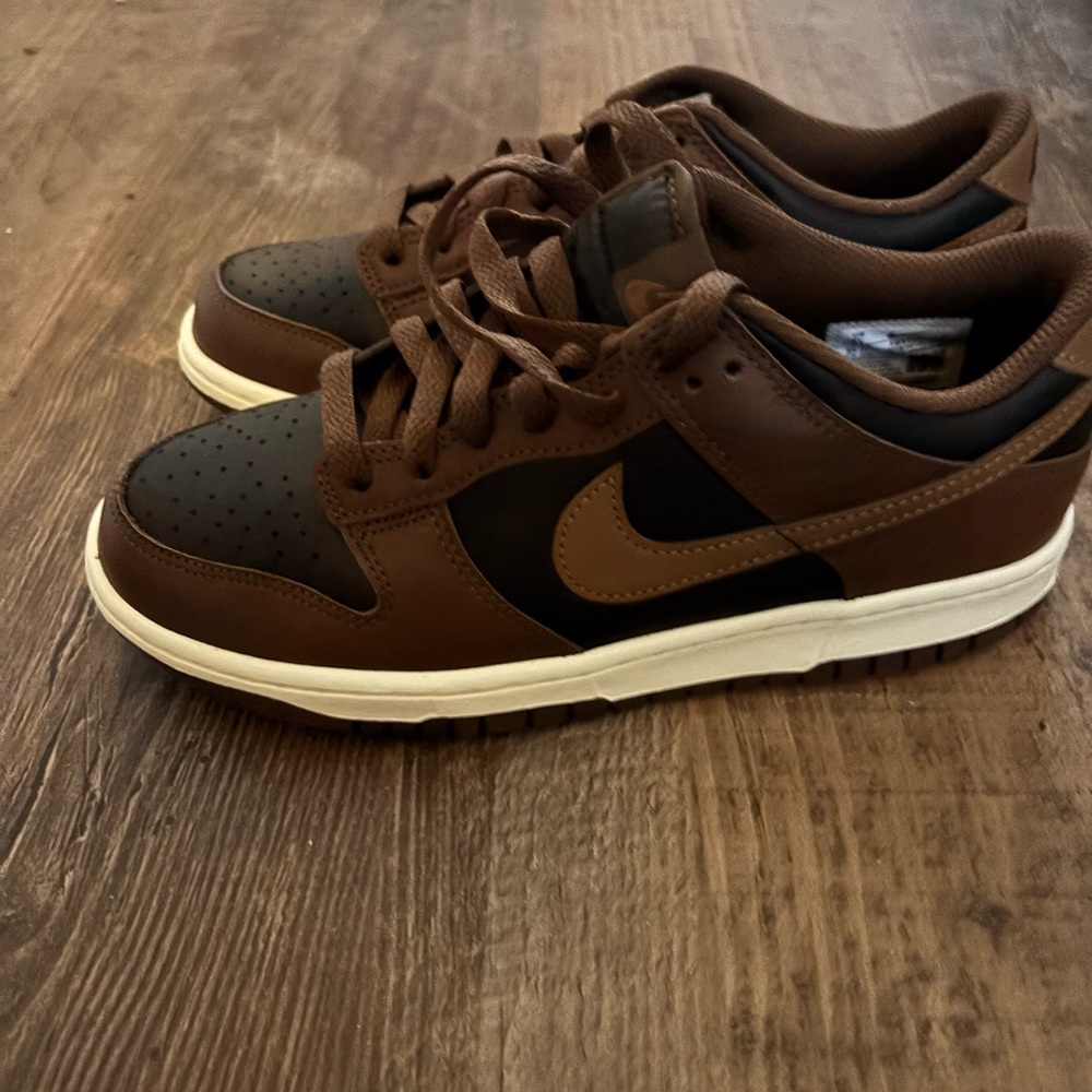 Nike Dunk Low Youth Size 6 Brown Black